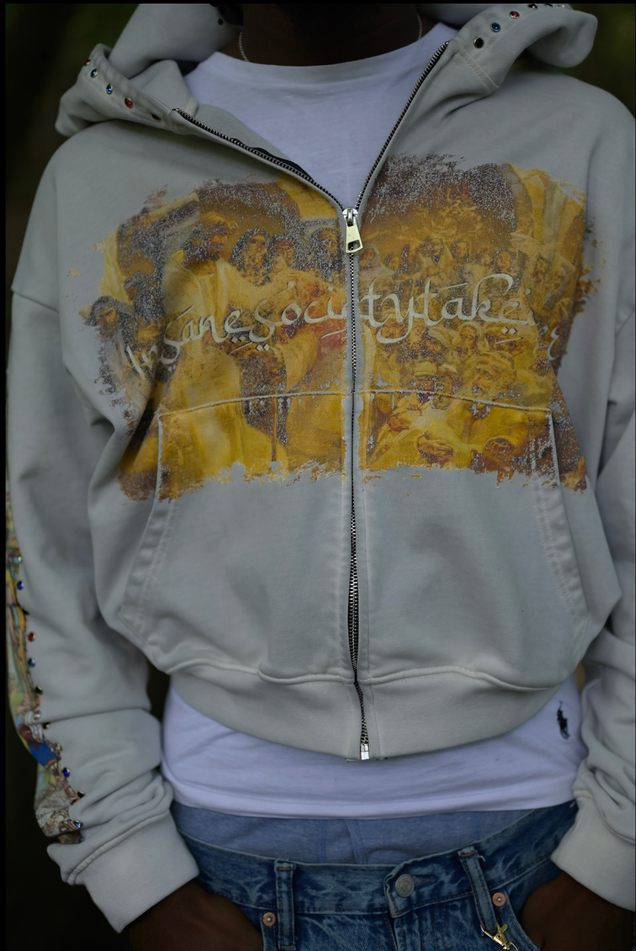 ‘Saint’ AGTG GEMSTONE HOODIE